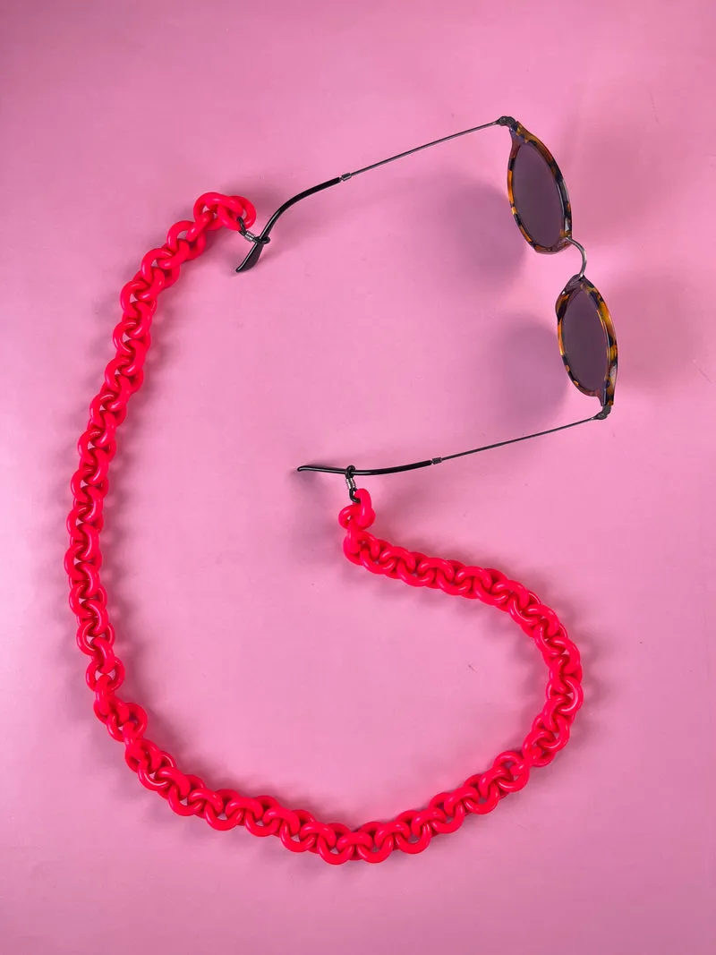 VIRGINIA DEMARIA Straps Para Antojos Pink Fluorescente