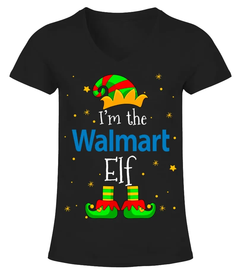 Walmart ELF Camiseta cuello pico Mujer