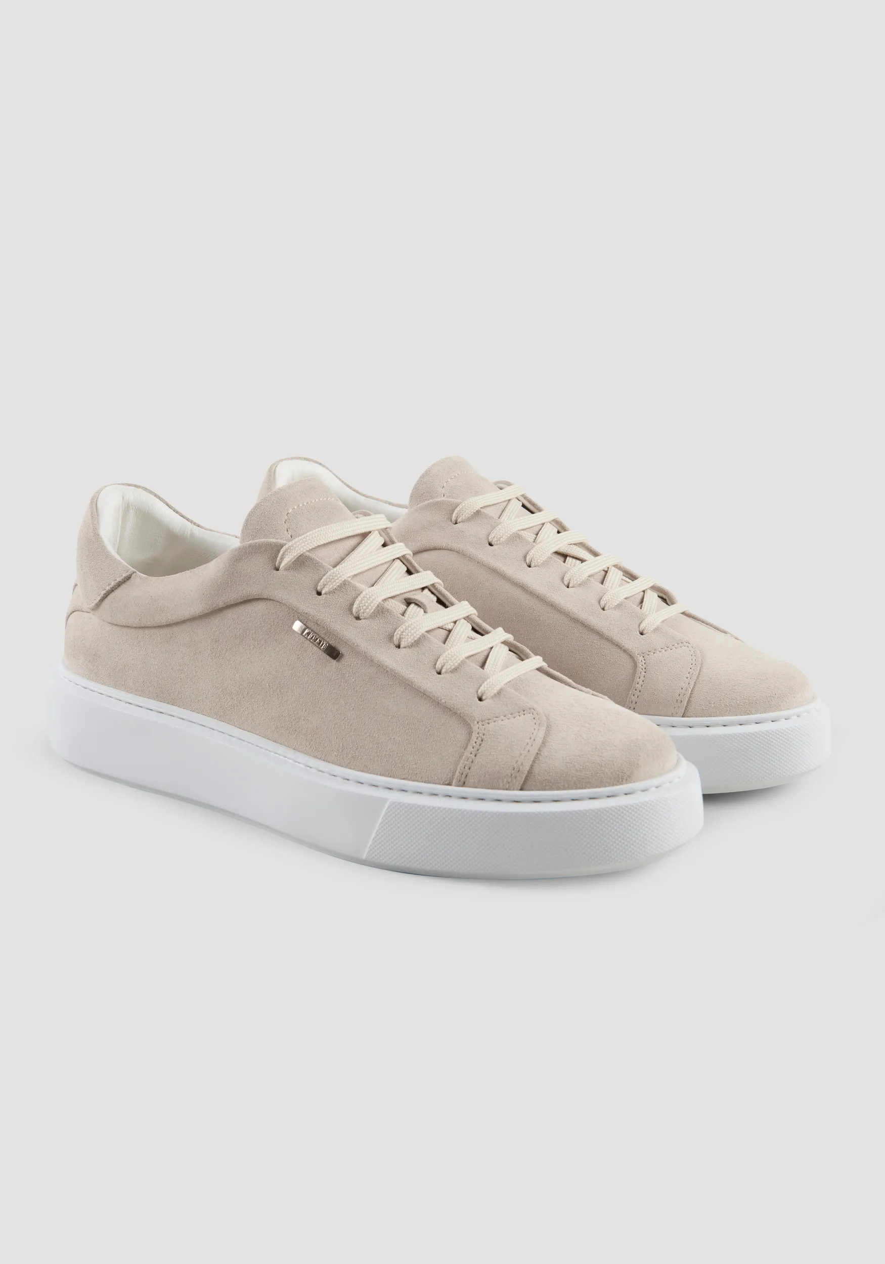 ZAPATILLA BAJA «ARTEM» EN ANTE DE COLOR LISO