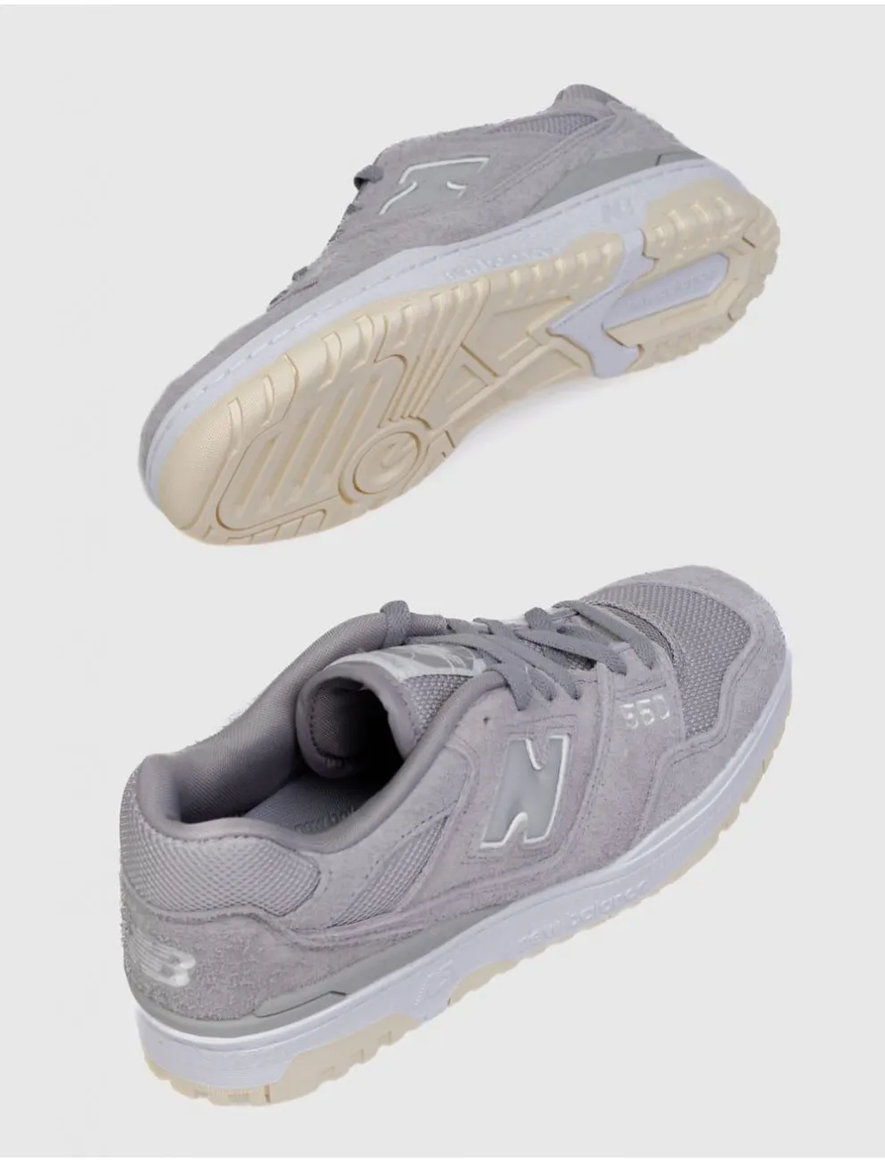 Zapatilla New Balance Bb550 Gris