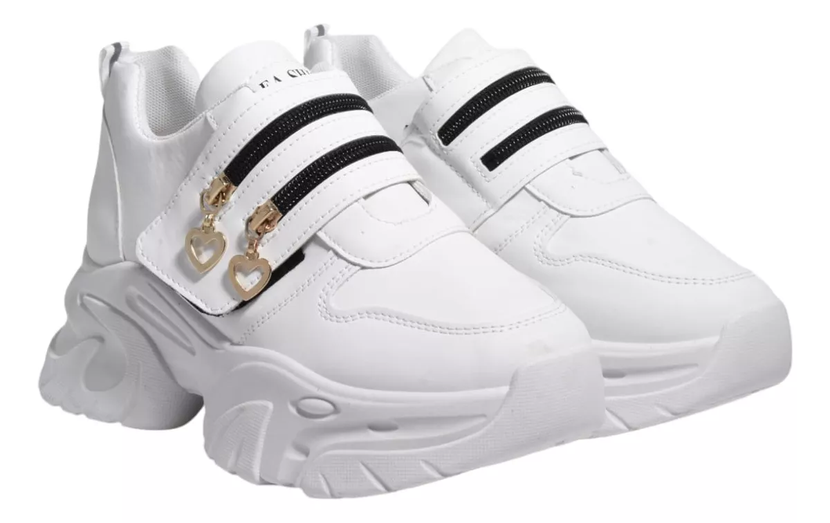Zapatilla Plataforma Mujer Urbana  Liviana Comoda Bbo