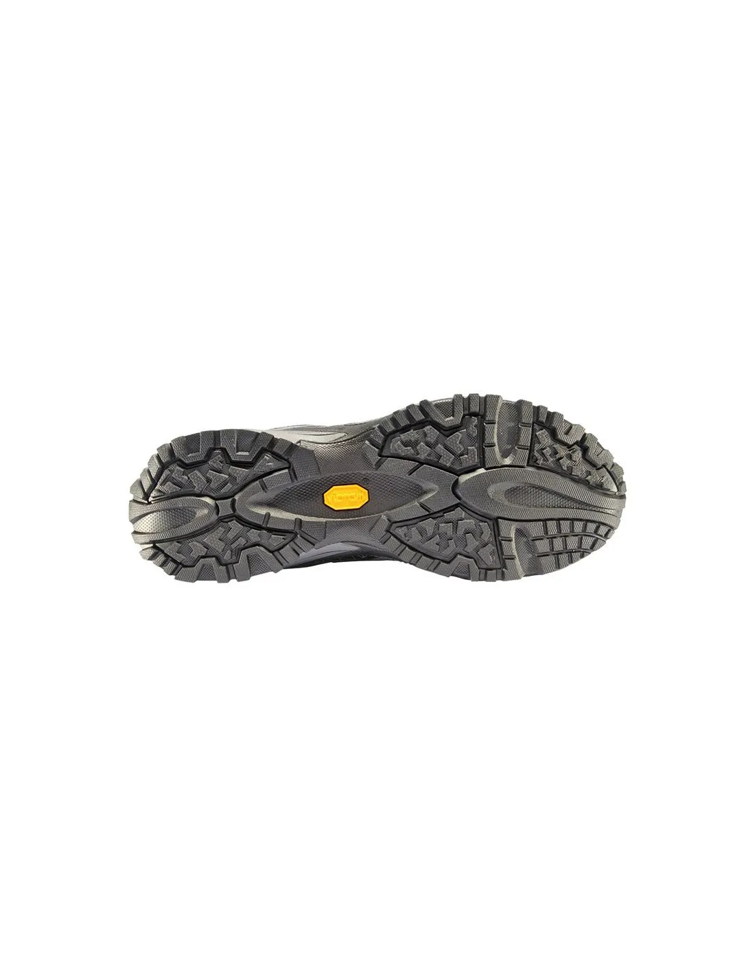 Zapatillas de Montaña +8000 Tabin 23V Negro/Gris Oscuro Hombre