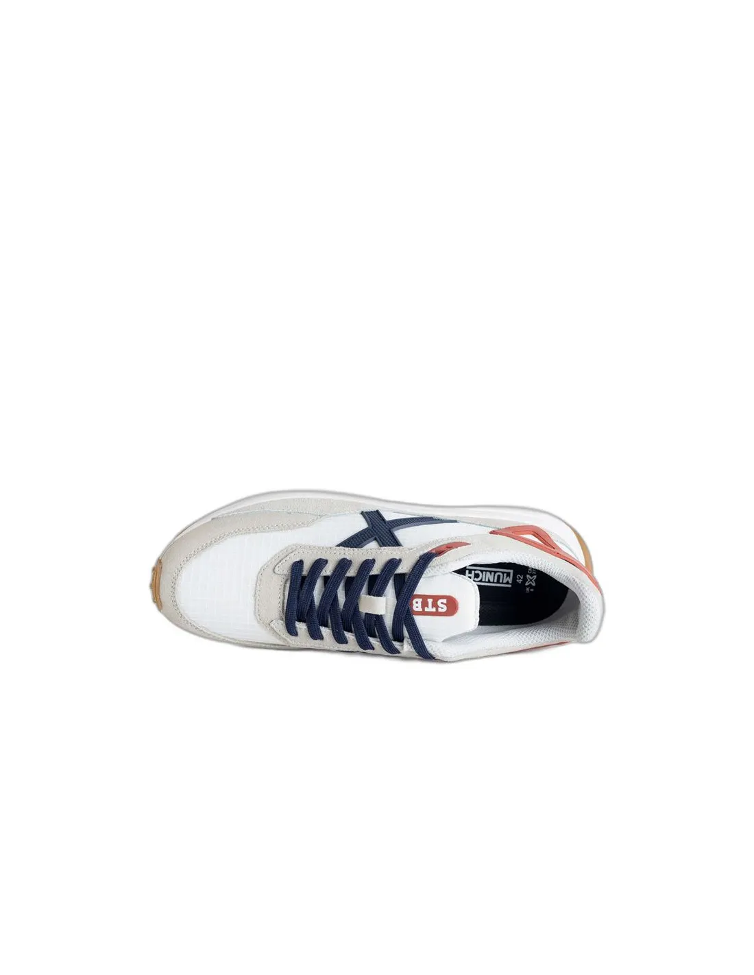 Zapatillas de Munich TIP 10 Hombre Blanco