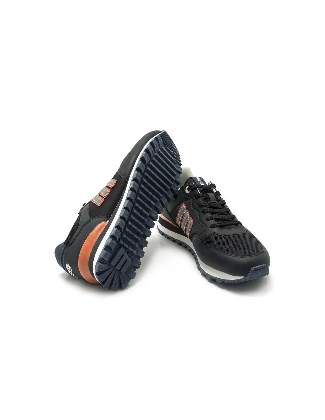 Zapatillas Mustang Attitude Fable Negro / Nylonka3 Negro Hombre