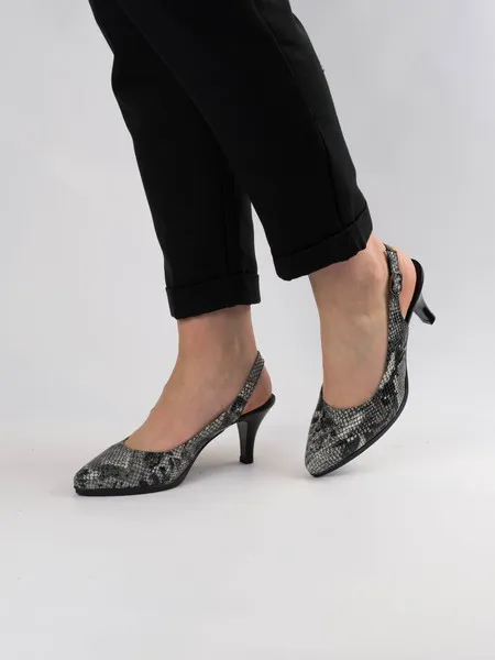 zapato desiree 91062l negro serpiente para mujer