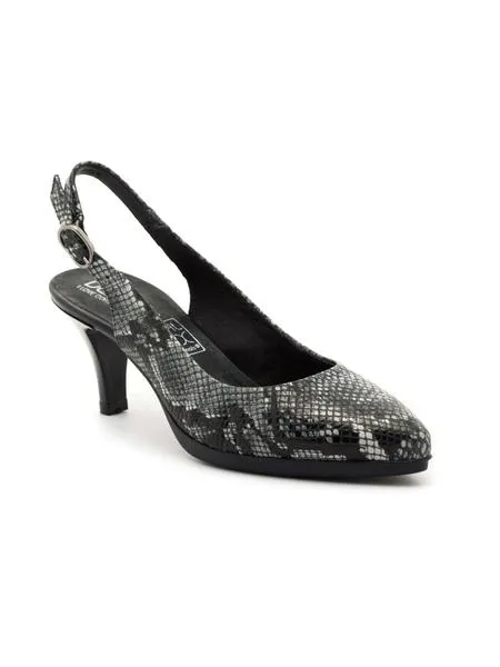 zapato desiree 91062l negro serpiente para mujer