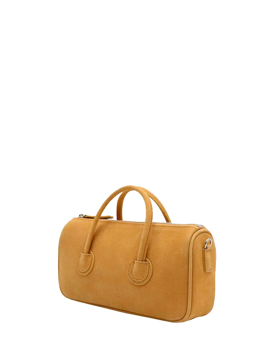 Zipper small caramel nubuck